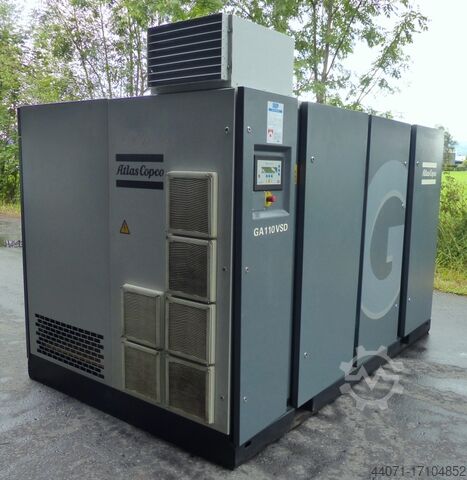 Schraubenkompressor 110 kW GA110VSD Atlas Copco GA110VSD