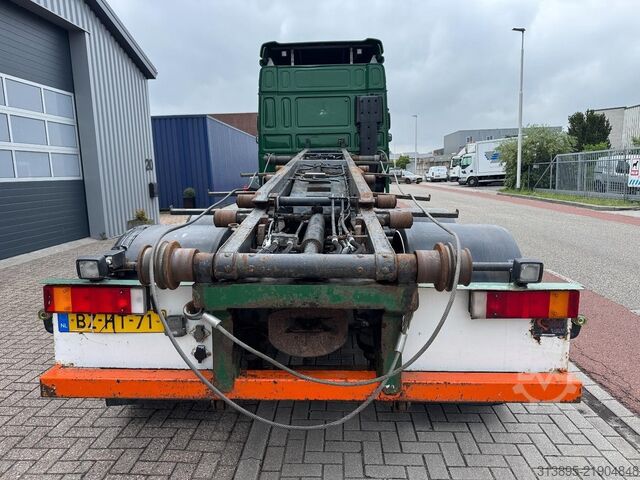Container transport DAF XF105-460 FAS , Manual, Retarder, NCH Kipper, 1...