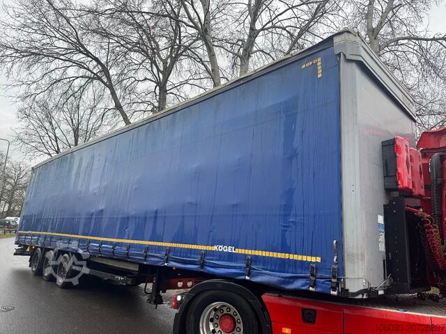 Sliding tarpaulins Kögel 3 ass mega oplegger