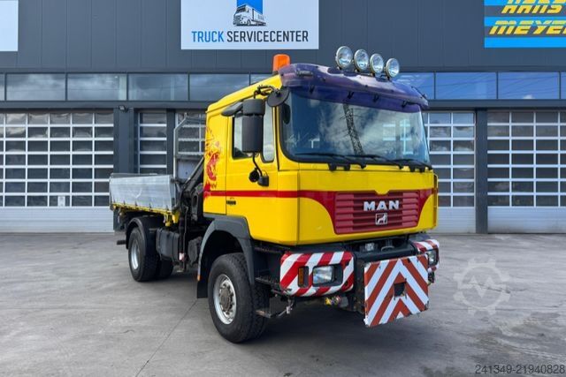 Autokran MAN F2000 19.464 4x4 Hiab 166-4