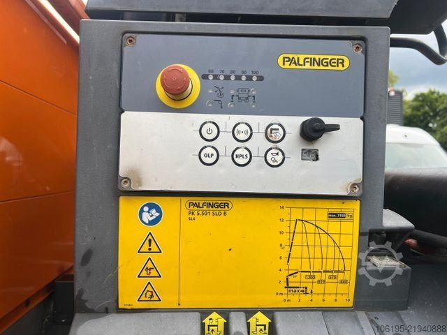 Pritschenwagen DAF LF 230*Palfinger Kran PK5.501 Solid+Funk+Greifer