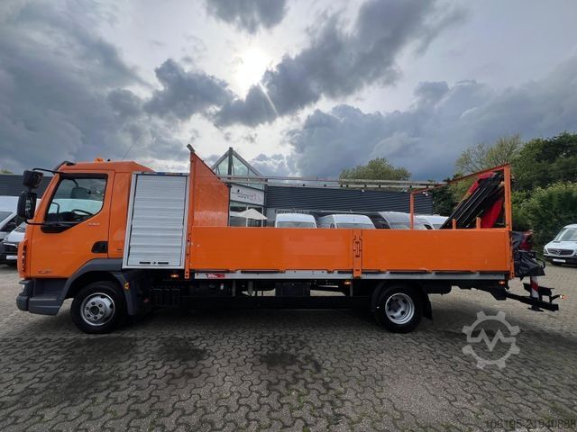 Pritschenwagen DAF LF 230*Palfinger Kran PK5.501 Solid+Funk+Greifer