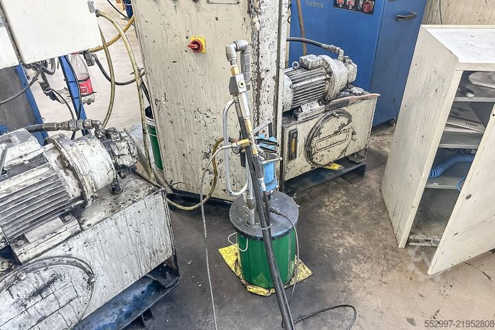 Manual sealing machine Lisec Reinhardt Technik Maxi Hydraulik