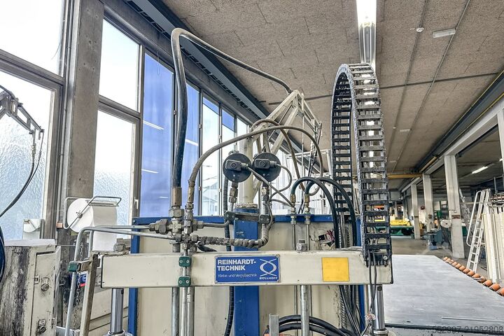 Manual sealing machine Lisec Reinhardt Technik Maxi Hydraulik