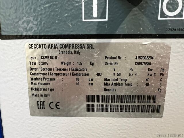 Screw compressor Ceccato CSM 5.5 X mini