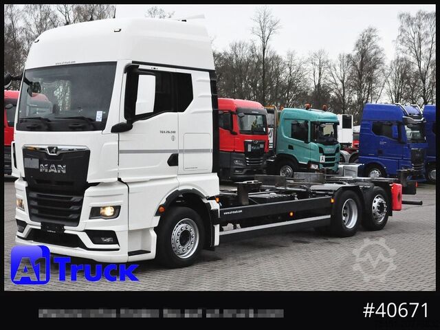 Wechselfahrgestell LKW MAN TGX, 26,510, Multiwechsleer 2x AHK, Intarder,