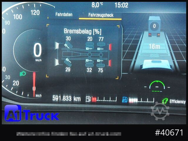 Wechselfahrgestell LKW MAN TGX, 26,510, Multiwechsleer 2x AHK, Intarder,