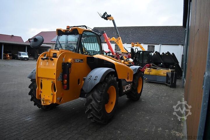 Telescopic loader JCB 531-70, Klima, Joystick