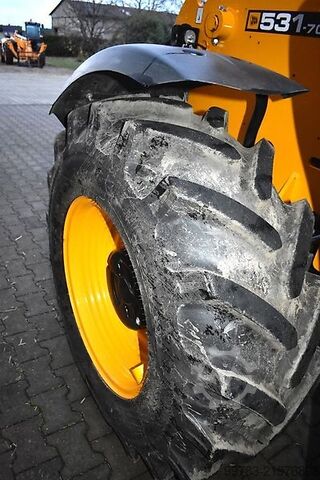 Telescopic loader JCB 531-70, Klima, Joystick