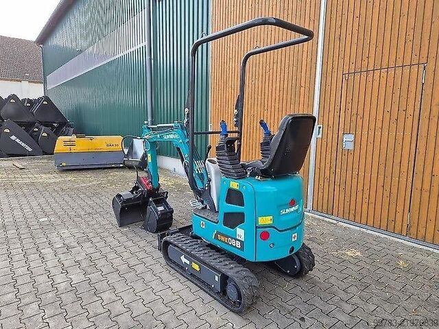 Backhoe loader Sunward SWEW08B - Lagermaschine, Abverkauf