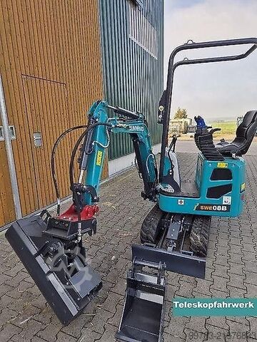 Backhoe loader Sunward SWEW08B - Lagermaschine, Abverkauf