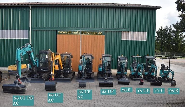 Backhoe loader Sunward SWEW08B - Lagermaschine, Abverkauf