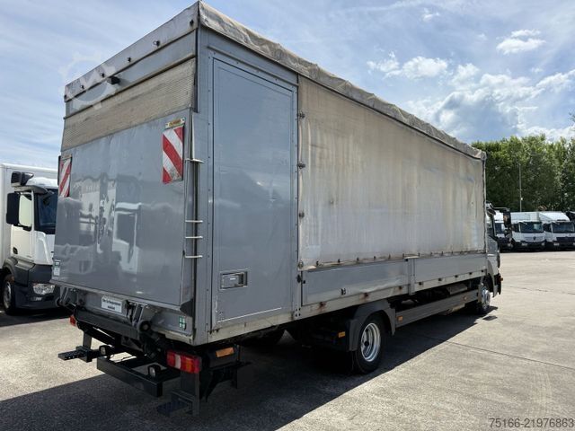 Curtain sider van MERCEDES-BENZ ATEGO 818 L Pritsche/Plane 7,10 m LBW 1 T*EDSCHA