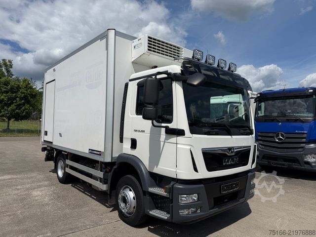 Refrigerated truck MAN 12.290 L FLEISCH-Kühlkoffer LBW 1,5 T*3 Rohrbahn