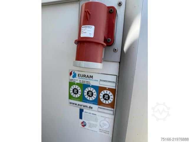 Refrigerated truck MAN 12.290 L FLEISCH-Kühlkoffer LBW 1,5 T*3 Rohrbahn