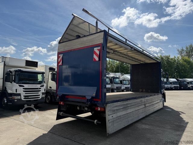 Box truck MERCEDES-BENZ ACTROS 2548 L Getränkekoffer 7,7 m LBW 2 T*LENK