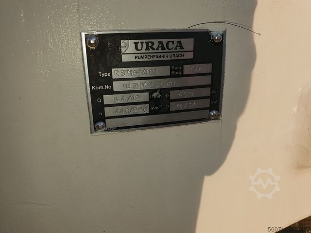 High Pressure Pump URACA KD716
