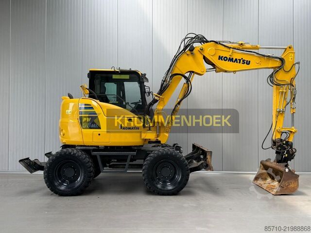 Wheel excavator Komatsu PW 98 MR-10
