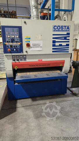 Automatische Satiniermaschine mit 3 Aggregaten COSTA LEVIGATRICI MD 4C VC 1150