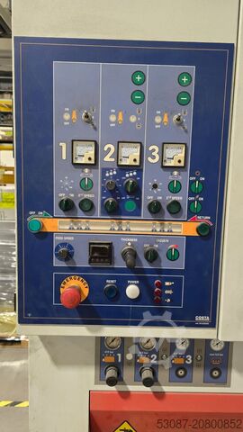 Automatische Satiniermaschine mit 3 Aggregaten COSTA LEVIGATRICI MD 4C VC 1150