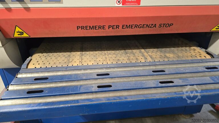 Automatische Satiniermaschine mit 3 Aggregaten COSTA LEVIGATRICI MD 4C VC 1150