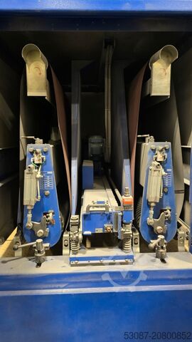 Automatische Satiniermaschine mit 3 Aggregaten COSTA LEVIGATRICI MD 4C VC 1150