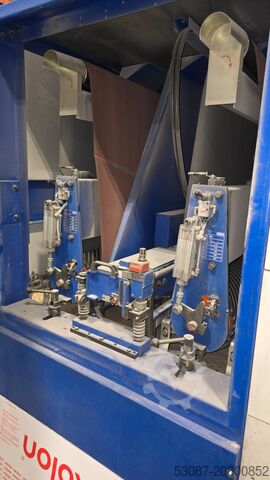 Automatische Satiniermaschine mit 3 Aggregaten COSTA LEVIGATRICI MD 4C VC 1150