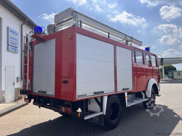 Special purpose truck IVECO 90-16 AW 4x4 LF8 Feuerwehr Standheizung 9 Sitze