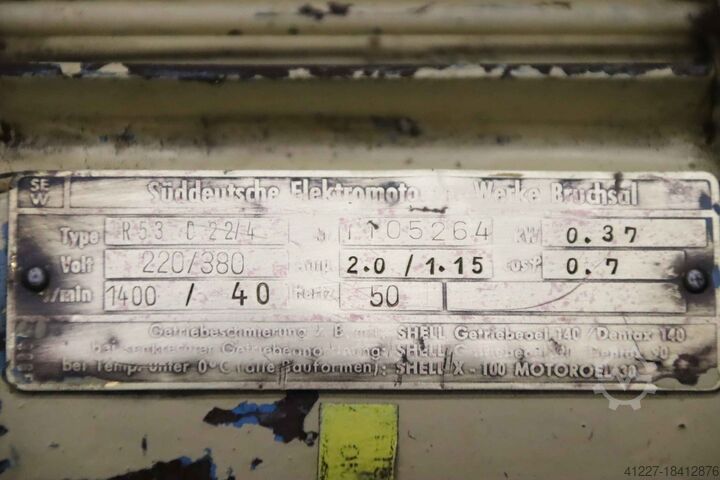 Gear motor 0.37 kW 40 rpm SEW-EURODRIVE R53 D 22/4
