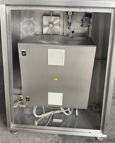 Vacuum mixer / tumbler 300 L. Type VSM/F Glass Vacuümmenger / -tumbler 300 L.