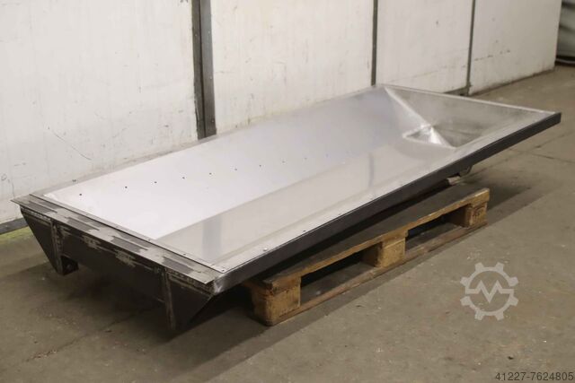 Absaughaube Trichter Edelstahl 2020/910/H300 mm