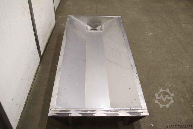 Absaughaube Trichter Edelstahl 2020/910/H300 mm