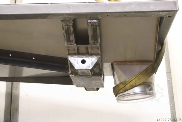 Absaughaube Trichter Edelstahl 2020/910/H300 mm