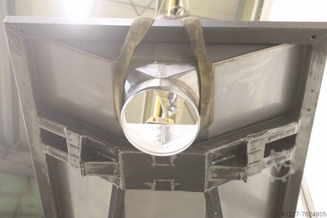 Absaughaube Trichter Edelstahl 2020/910/H300 mm