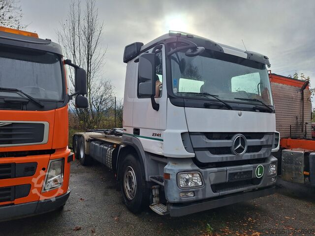Abrollkipper LKW Mercedes-Benz Actros 2541L Abrollkipper Multilift 2011