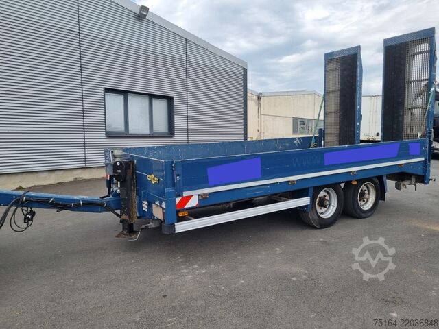 Low loader trailer Humbaur HBT 105225 BS