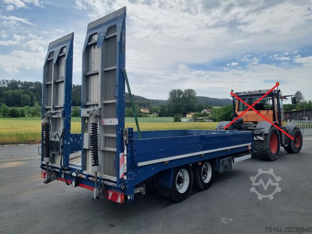 Low loader trailer Humbaur HBT 105225 BS