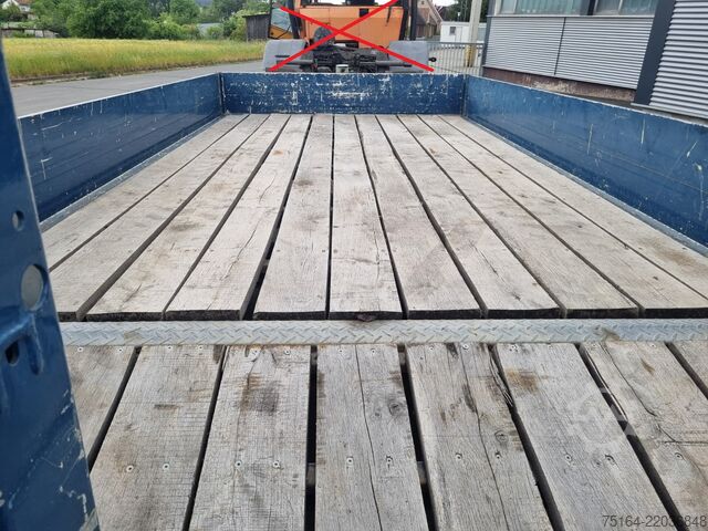 Low loader trailer Humbaur HBT 105225 BS