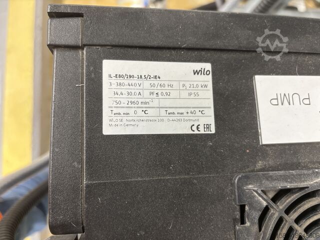 Glanded centrifugal pump Wilo ILE80-190