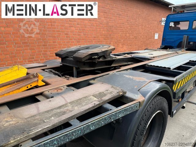 Swap body truck MERCEDES-BENZ Kamag Wiesel Umsetzter Sattelplatte