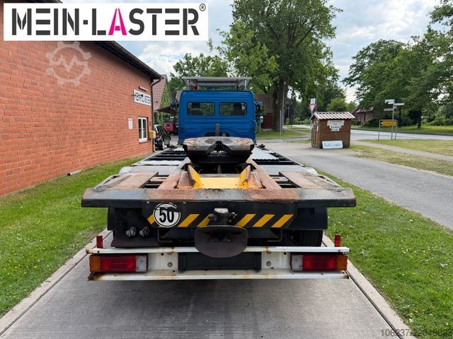 Swap body truck MERCEDES-BENZ Kamag Wiesel Umsetzter Sattelplatte