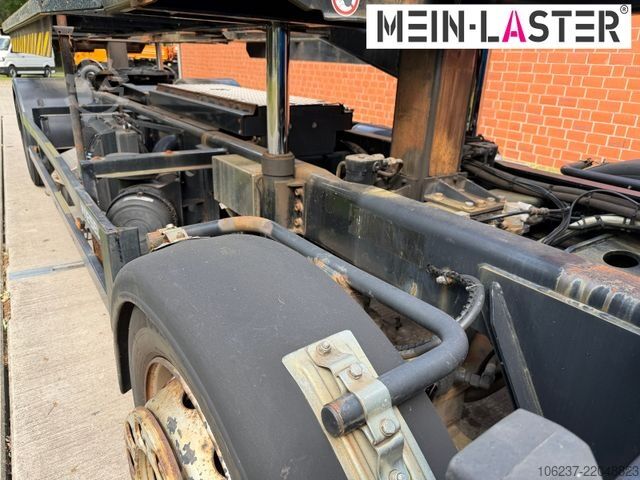Swap body truck MERCEDES-BENZ Kamag Wiesel Umsetzter Sattelplatte