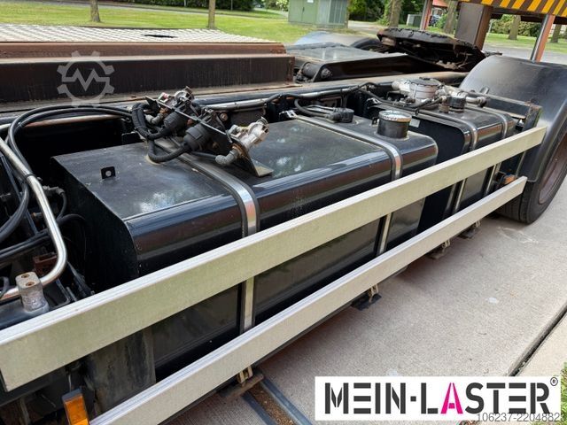 Swap body truck MERCEDES-BENZ Kamag Wiesel Umsetzter Sattelplatte