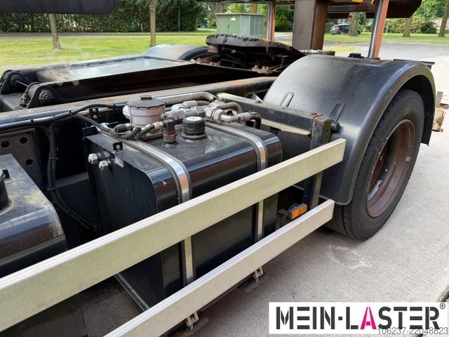 Swap body truck MERCEDES-BENZ Kamag Wiesel Umsetzter Sattelplatte