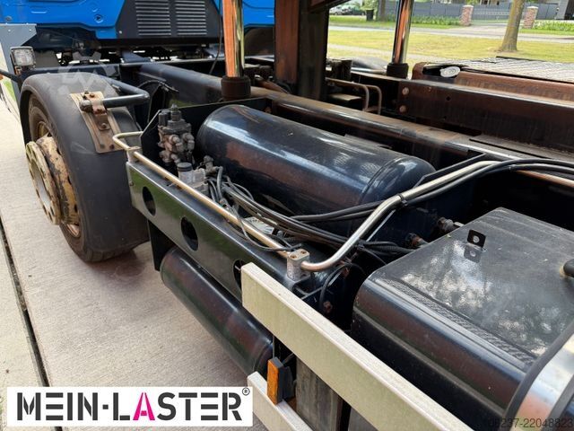 Swap body truck MERCEDES-BENZ Kamag Wiesel Umsetzter Sattelplatte