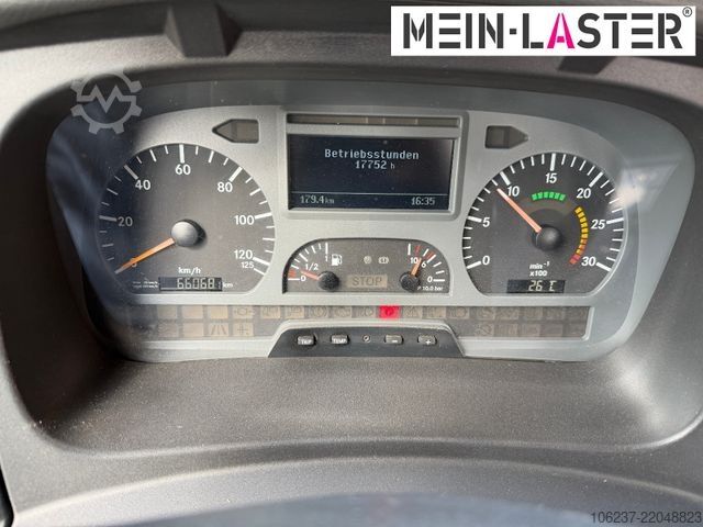 Swap body truck MERCEDES-BENZ Kamag Wiesel Umsetzter Sattelplatte