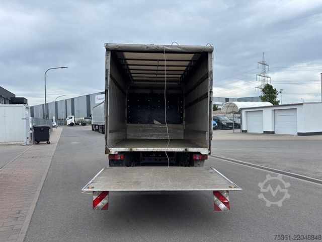 Curtain sider van MERCEDES-BENZ Vario 816 D Pritsche &P lane mit LBW E5