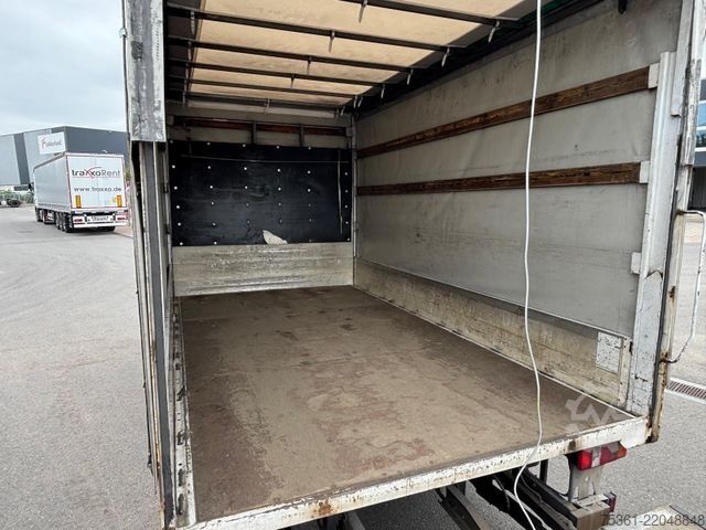 Curtain sider van MERCEDES-BENZ Vario 816 D Pritsche &P lane mit LBW E5