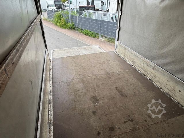Curtain sider van MERCEDES-BENZ Vario 816 D Pritsche &P lane mit LBW E5