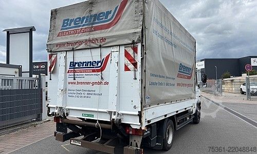 Curtain sider van MERCEDES-BENZ Vario 816 D Pritsche &P lane mit LBW E5
